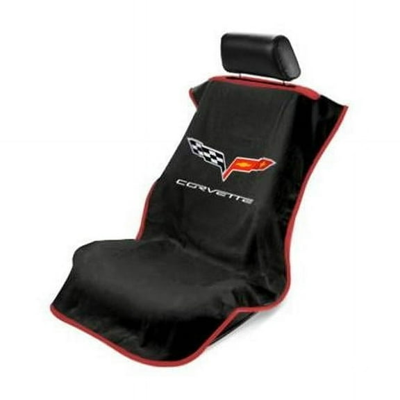 Seat Armour SA100COR6B Corvette C6 Black Seat Cover