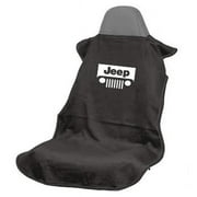 Seat Armour SA100JEPGB Jeep Black with Grille Seat Cover