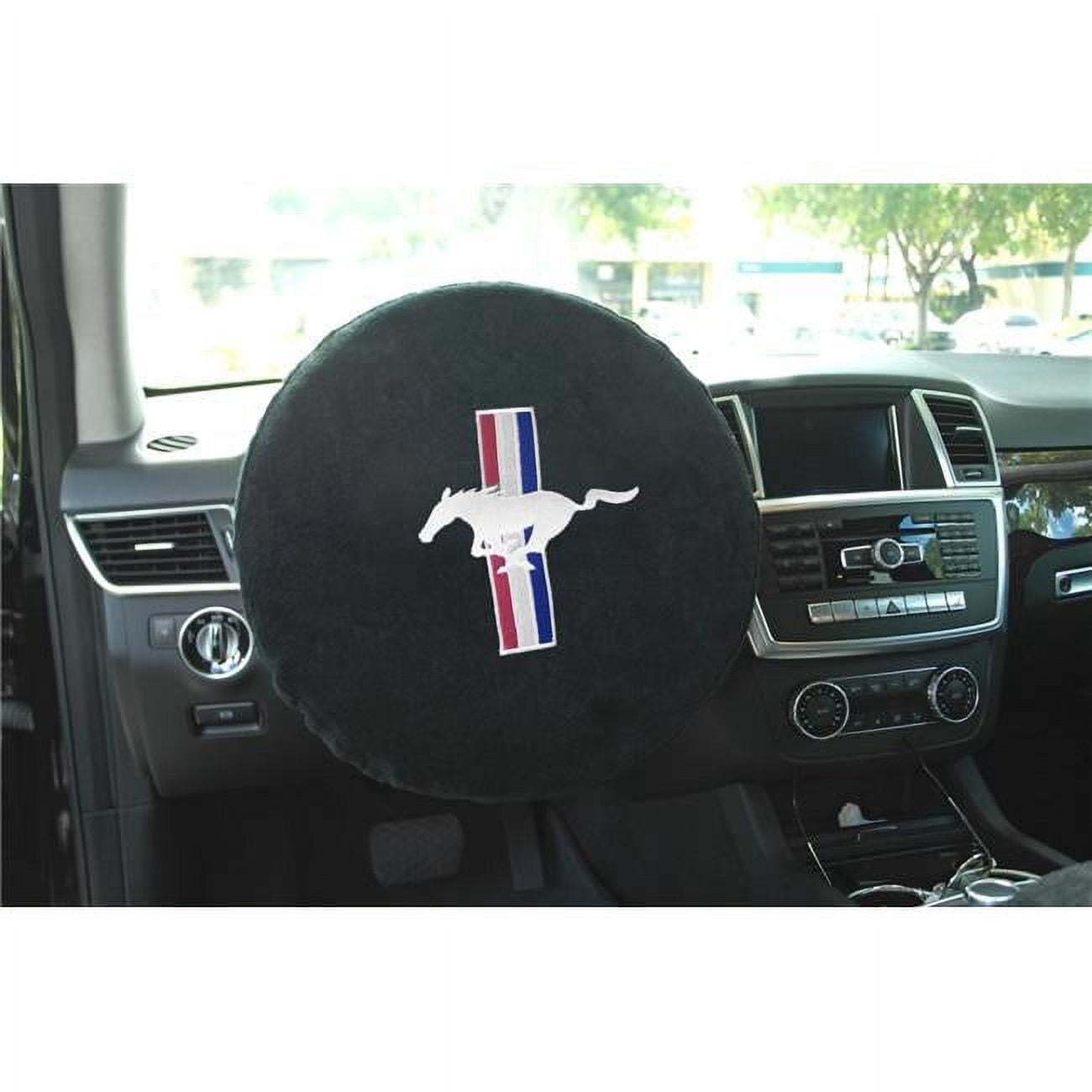 Seat Armour SWA100MUSB Steering Wheel Cover for Mustang