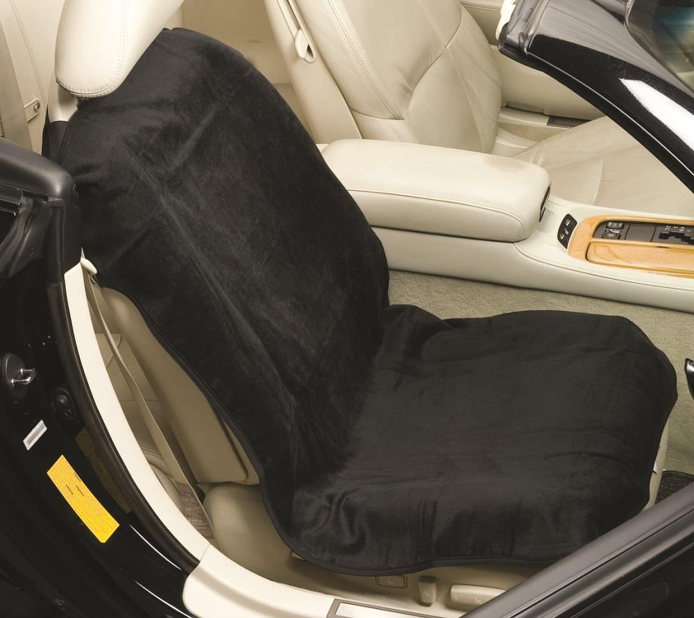 Seat Armour Solid Plain Cotton Towel Car Seat Covers