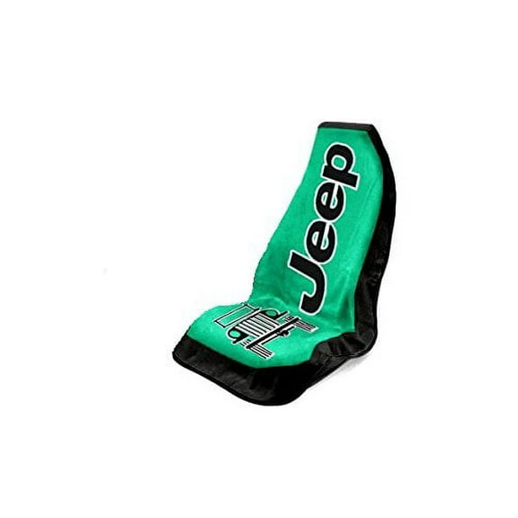 Seat Armour T2G100G Universal Fit Jeep Towel-2-Go Seat Protector- Green