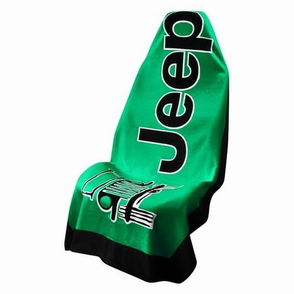 Seat Armour  Towel2GO Green Seat Cover for Jeep