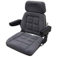 thumbnail image 1 of Seat Assembly Fabric Gray fits Case IH 7110 7120 7130 7140 7150 7210 7220 7230 7240 8910 8920 8930 8940 9110 9130 9210 9230 9240 9310 9330 9370 9380, 1 of 1