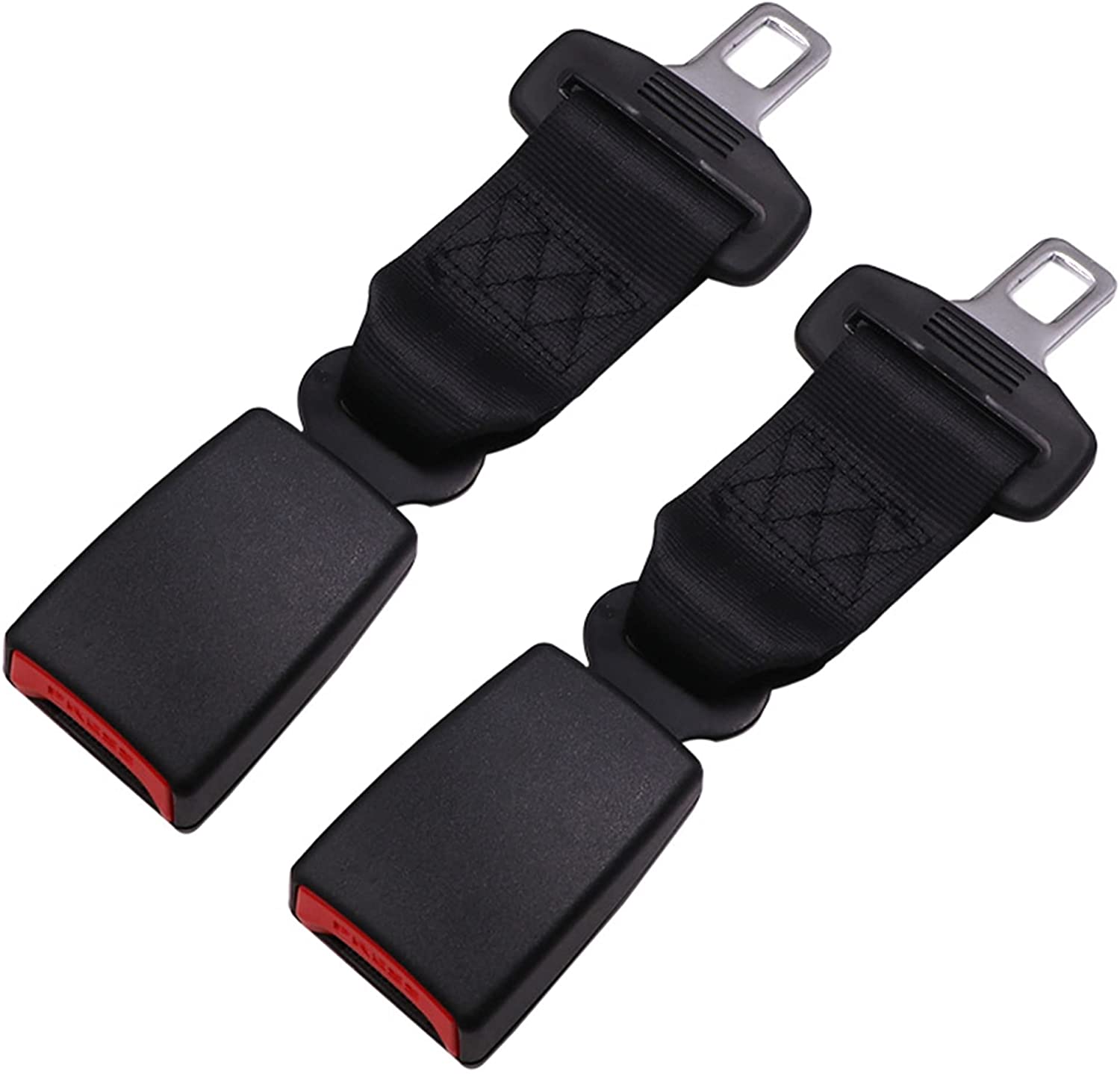 Seat Belt Extender For Car,2 Packs Universal Buttons Seat Belt Buckle
