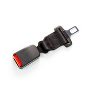Seat Belt Extender Pros Tesla Model S 2023 Second Row Window Seats Extender - E-Mark Certified, 7 Inch, Black