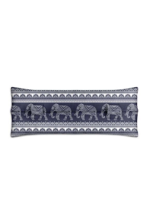 Seat Belt Pressure Relief Pad - Baby Elephant and Mother Print Mastectomy Pillow - Easy Care Machine Washable for Daily Commuting