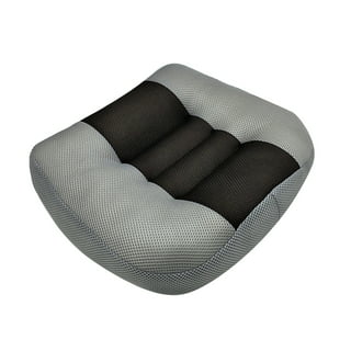 Tohuu Car Booster Cushion Car Seat Riser Cushion Memory Foam Heightening  Seat Cushion For Short People Relief Butt Pillows kind 