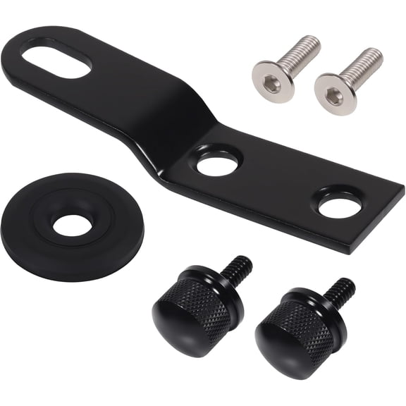 Seat Bracket Replaces 10545BB Fits for Harley Davidson Rear Fender Studplate with 1/4-28 x 3/4in Screws and Fender Washer