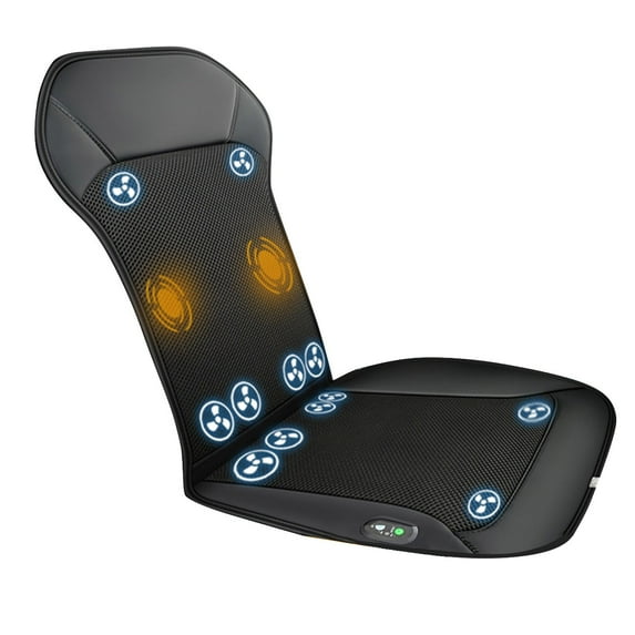 Seat Car Cushion The Icyseat For Cars Car Seat Cover With Powerful Fans Powered By 12V Car & 24V Truck Car Seat Pad 3 Speed Temperature Adjustable Bed Pillows Car Back Support Cushion Broken Tailbone