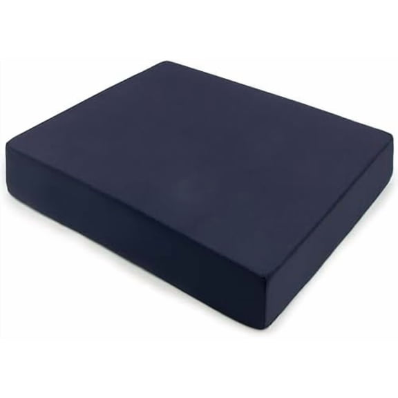 Seat and Chair Cushion for Office Chairs, Wheelchairs, Scooters, Kitchen Chairs or Car Seats, FSA HSA Eligible, for Support and Height while Reducing Stress on Back, Tailbone or Sciatica