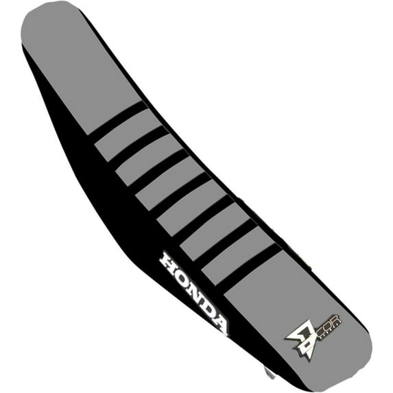Seat Cover, Black Sides - Gray Top with Black Ribs