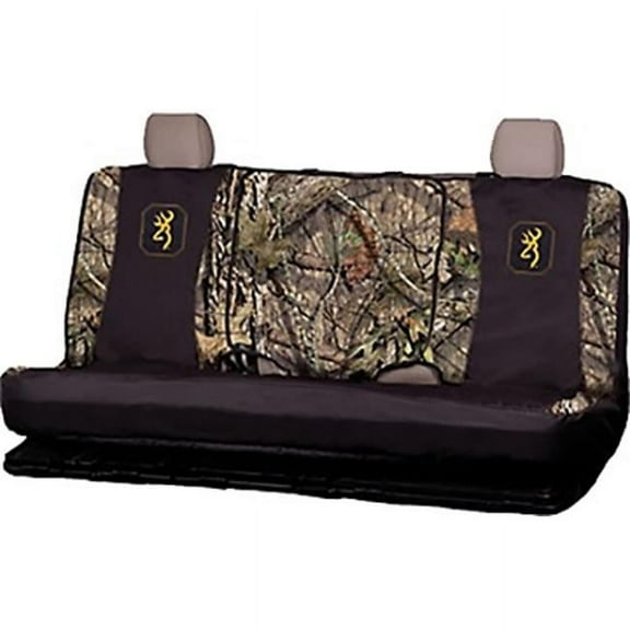 Seat Cover Universal Camouflage W/ Browning Logo - Bench Signature Products Group