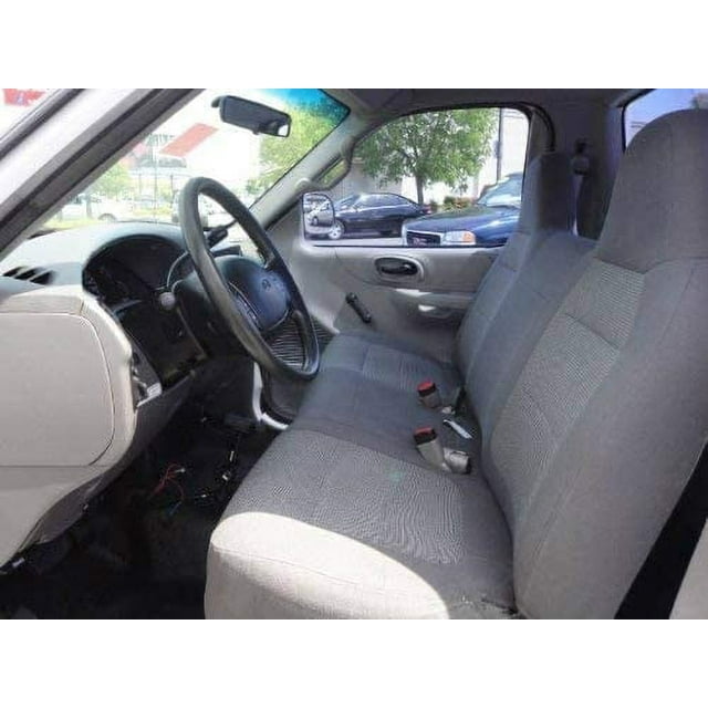 Seat Cover for F23 Ford F-Series F150 - F550 8mm Thick Triple Stitched Front Solid Bench Exact Fit Muddy Water Camo