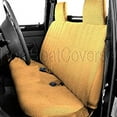 thumbnail image 1 of Seat Cover for Toyota Tacoma 1995 - 2004 Front Solid Bench Molded Headrest RealSeatCovers A23 Beige, Tan, 1 of 3