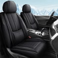 thumbnail image 1 of Seat Covers for Lexus 99% Models,Front Set Standard Waterproof Artificial Leather Car Seat Protectors,Car Interior Accessories,Upgrading Car Interiors(Black), 1 of 6