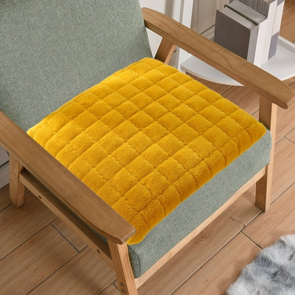 Seat Cushion 40x40 cm - Soft Supportive Polyurethane Padding | Breathable Non-Slip Chair Pad for Office Stools Benches Wheelchairs | Durable Easy-Clean Covers