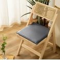 thumbnail image 1 of Seat Cushion under $5! CQCYD Memory Foam Seat Cushion, Office Chair Pad for Long Sitting, Breathable Leather Chair Cushion, Non-Slip Comfort Gel Pad 40x40cm, 1 of 8