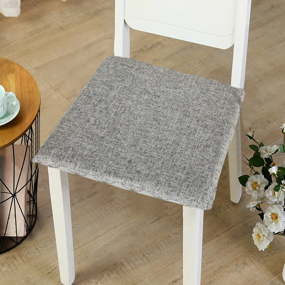 Seat Cushion under $5! Kadlawus Seat Cushion, Thin Breathable Chair Pad for Dining Chair, Office Stool, Floor Sitting, 16 Inch Square Cotton Cushion, Machine Washable, Home Comfort