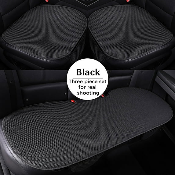 Seat Cushion for CarNew Summer Car Seat Cushion Ice Silk Three Piece Set Car Seat Cushion Wholesale Single Piece Backless Cool Cushion Outdoor Chair Cushions
