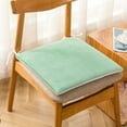 thumbnail image 1 of Seat Cushion Chair Pad, 18x18 Inch Comfortable Office Home Chair Cushion for Long Term Sitting, Green Color, 1 of 6
