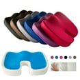 thumbnail image 1 of Seat Cushion Cool Gel Memory Foam Chair Pillow Orthopedic Office Chair Car Pad, 1 of 7