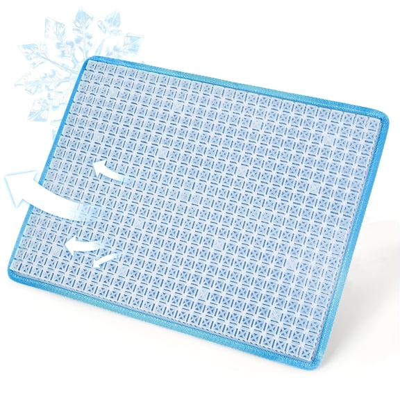 Seat Cushion, Cooling seat Cushion (Super Lightweight & Portable), Breathable Honeycomb Design Absorbs Pressure Points Seat Cushion, Cooling Mat for Office Chair, Home Car seat Cushion for Wheelchair