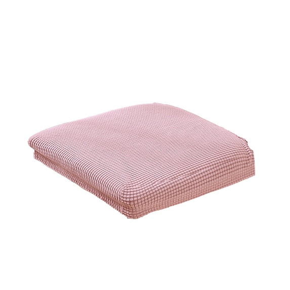 Seat Cushion Cover,Elastic Soft Wrinkle Resistant Slipcover,Breathable Durable Machine Washable Protector,Universal Fit Easy Install Chair Cover,Home Office Hotel Banquet Seat Cushion Cover