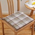 thumbnail image 1 of Seat Cushion for Dining Chairs 16x16 Inch, Washable Chair Pad with Removable Cover & Non-Slip Ties, 3" Thick Foam Pad for Home Kitchen Office Desk Chair, 1 of 6