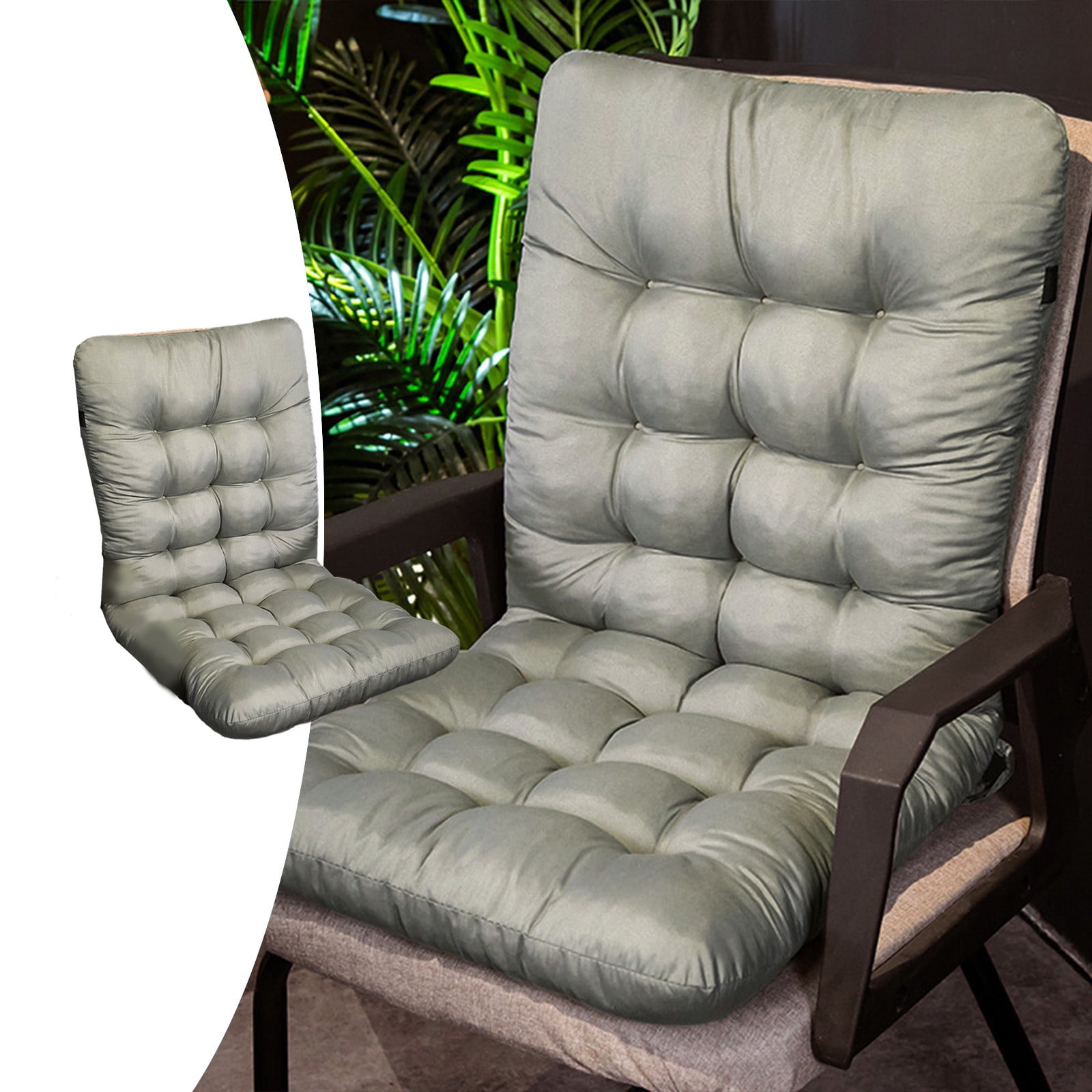 Clearance Kbndieu Seat Cushion For Long Sitting Cushion For Recliners Rocking Chairs Seat Cushions For Home Use 27 Inch Walmart