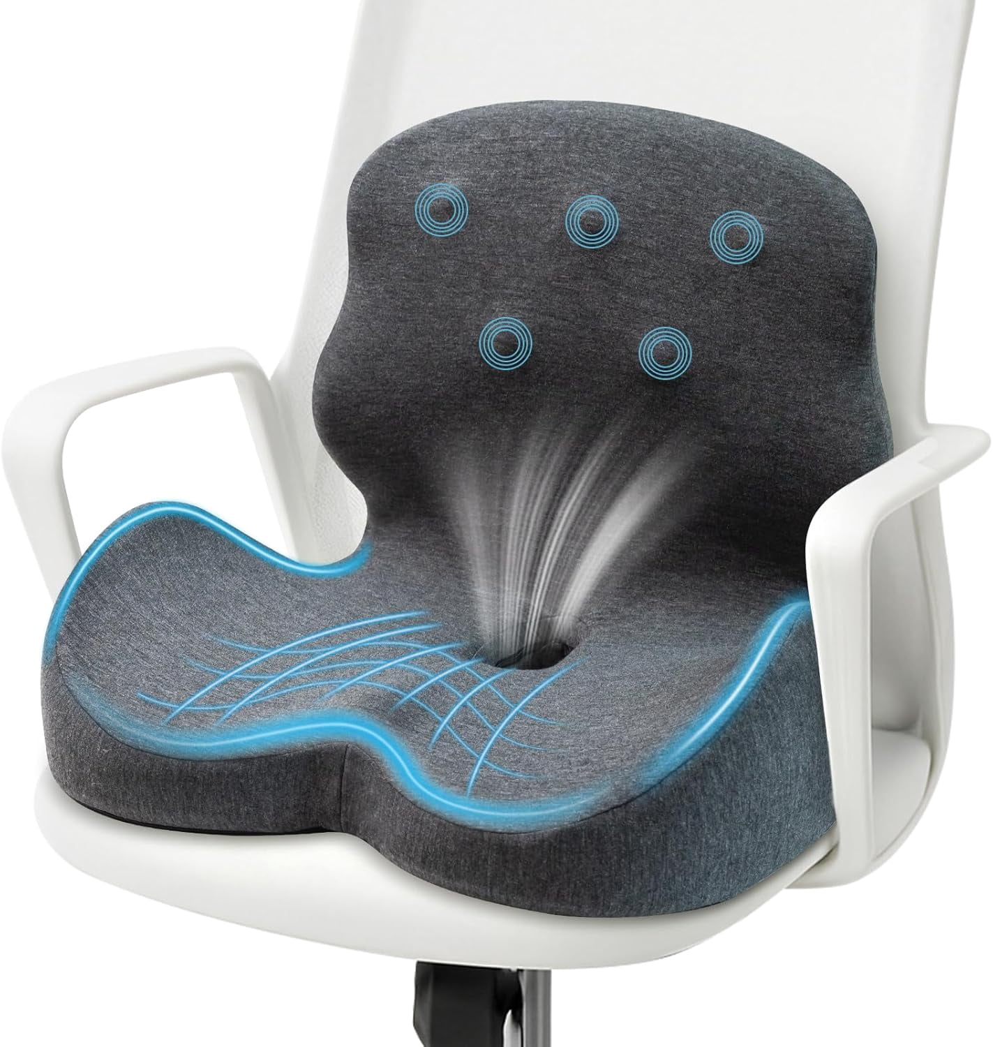 Seat Cushion Memory Foam Cushion For Office Chair Lumbar Support seat-cushion-memory-foam-cushion-for-office-chair-lumbar-support