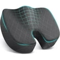 Seat Cushion Memory Foam Cushion for Office Chair, Car Seat, Airplane