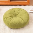thumbnail image 1 of Seat Cushion Outdoor,Round Floor Cushions,AZXY 15.75x15.75x2in Chair Cushions for Kitchen Chairs,Washable Thicken Meditation Seat Cushions for Dining Room Yoga Balcony Patio,Green, 1 of 8