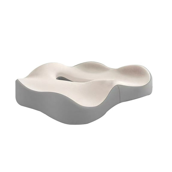 Seat Cushion, SSNTSY Office Memory Foam Pillow, Chair Cushion Butt Pillow, Comfortable Buttock and Waist Support Pad for Long Sitting Hours on Office