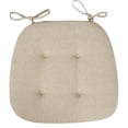 thumbnail image 1 of Seat Cushion Soft Chair Pad Comfortable Sitting Mat, Supportive Cushion Pad Easy Clean Seat Protector Practical Seating Pad, for Office Chair Dining Chair Home Floor Seating, 1 of 4