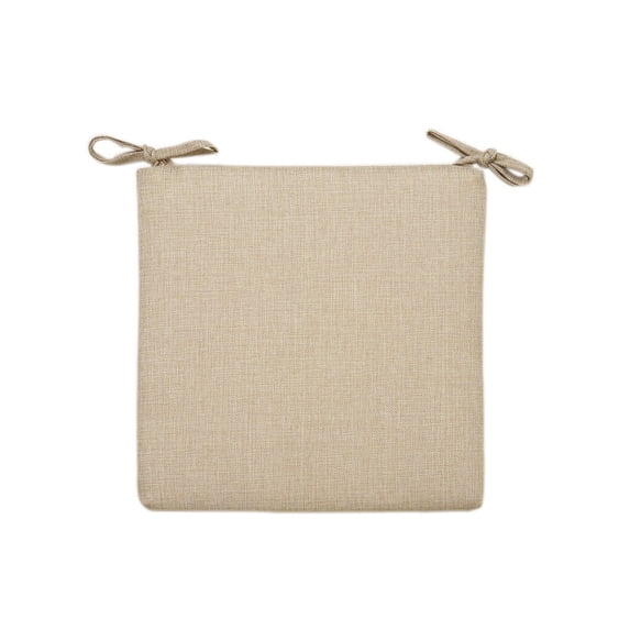 Seat Cushion Summer Simple Style Breathable Heavy Duty Modern Square Solid Color Computer Chair Sitting Cushions Pad Linen 45x45cm