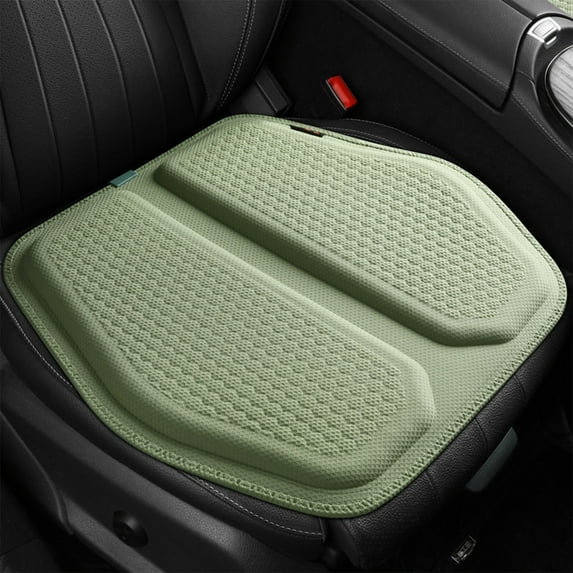 Seat Cushion, Thickened Big Gel Seat Cushion, Strong Support, Sciatica & Back Pain Relief, Breathable Cool Suitable as Office Chair Cushion, Car Seat Cushion, Wheelchair Cushions, 2 Non-Slip Covers
