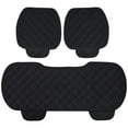 thumbnail image 1 of NIAIZEK Car Cushions Comfort Plush Black for Drivers 1 Set 52.4X19.3in, 1 of 6