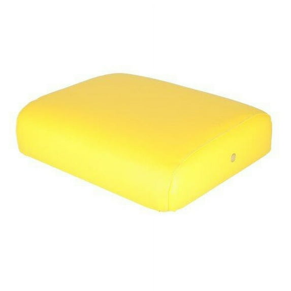 Seat Cushion - Wood Backed Vinyl Yellow fits John Deere 420 330 40 M MT 435 430 320 440