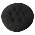 thumbnail image 1 of Seat Cushion for Office Chair 45 cm Round Polyester Winter Dining Room and Home Office Use with Non-Slip Silicone Backing, 1 of 7