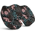 thumbnail image 1 of Seat Cushion for Tailbone Pain Relief Office Computer Memory Foam Chair Cushion for Pressure Relief Coccyx Cushion Tailbone Pain & Sciatica Floral, 1 of 6
