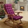 thumbnail image 1 of Seat Cushions 30x25 Seat Cushions For Home Use- Tufted Corduroy Floor Cushions For Living Room Tatami-47 Inch Purple, 1 of 6