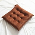 thumbnail image 1 of Seat Cushions for Office Chairs Solid Color Frosted Chair Cushion Dining Chair Cushion Office Student And Winter Seat Cushion Non Fading Soft Cushion Pad Bedding, 1 of 4