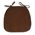 thumbnail image 1 of Seat Cushions for Office Chairs, Thickened Corduroy & Furry 43x41x3cm Cushion with Non-Slip Strap, Comfort for Sedentary Office Chair Cushion for Butt, 1 of 6