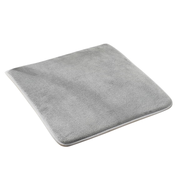Seat Cushions for Office Chairs, Contoured Chair Pads for Dining & Home, Pearl Cotton Filled with Hook & Loop