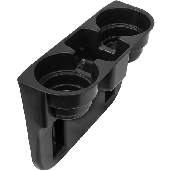TSI Vehicle Seat Gap Organizer, Portable Cup Holders, Phone Storage, Black