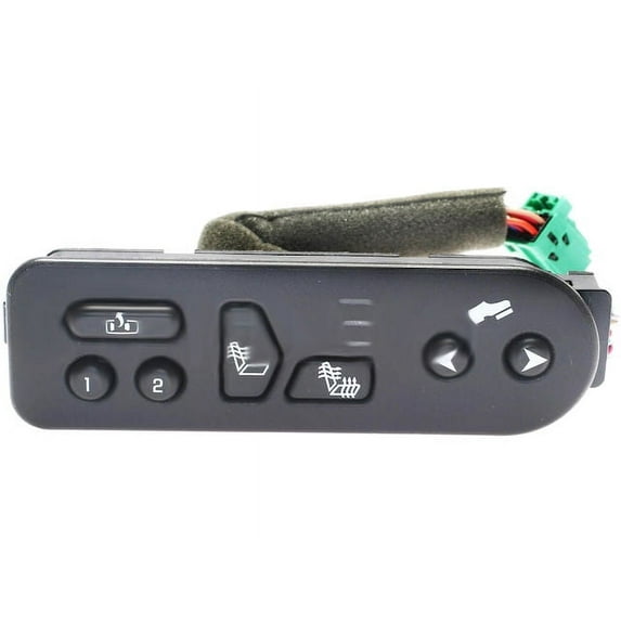 Seat Heater Switch - Compatible with 2003 - 2007 Chevy Silverado 2500 HD 2004 2005 2006