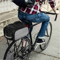 thumbnail image 1 of Seat  Rear Seat Bag Multifunction Expandable Waterproof    Bag Bike Rack Bag With Rain Cover, 1 of 7