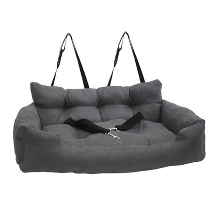 Seat Removable Cushion Soft Dog Car Seat for Puppy Two Dogs Cats