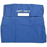 Seat Sack Elastic Back Storage Pocket, 12 to 17 Inches, Blue