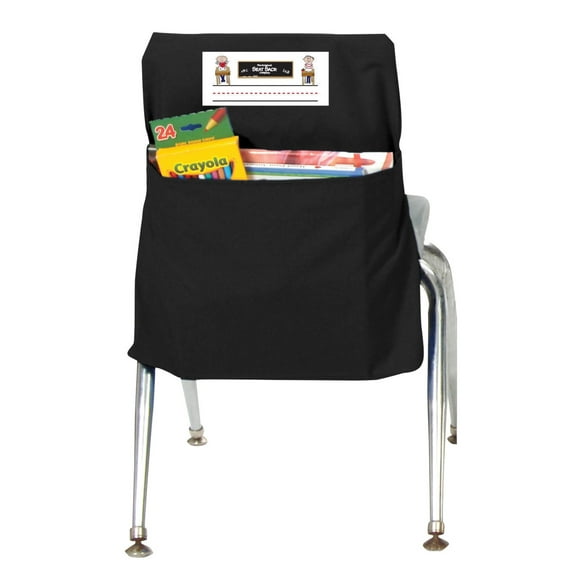 Seat Sack Storage Pocket, Medium, 15 Inches, Black